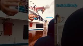 Carnival Freedom Whale Tail on Fire Struck By Lightning OMG 3.23.24!
