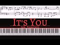 It's You - Lewis Brice | Piano cover by Pianotato