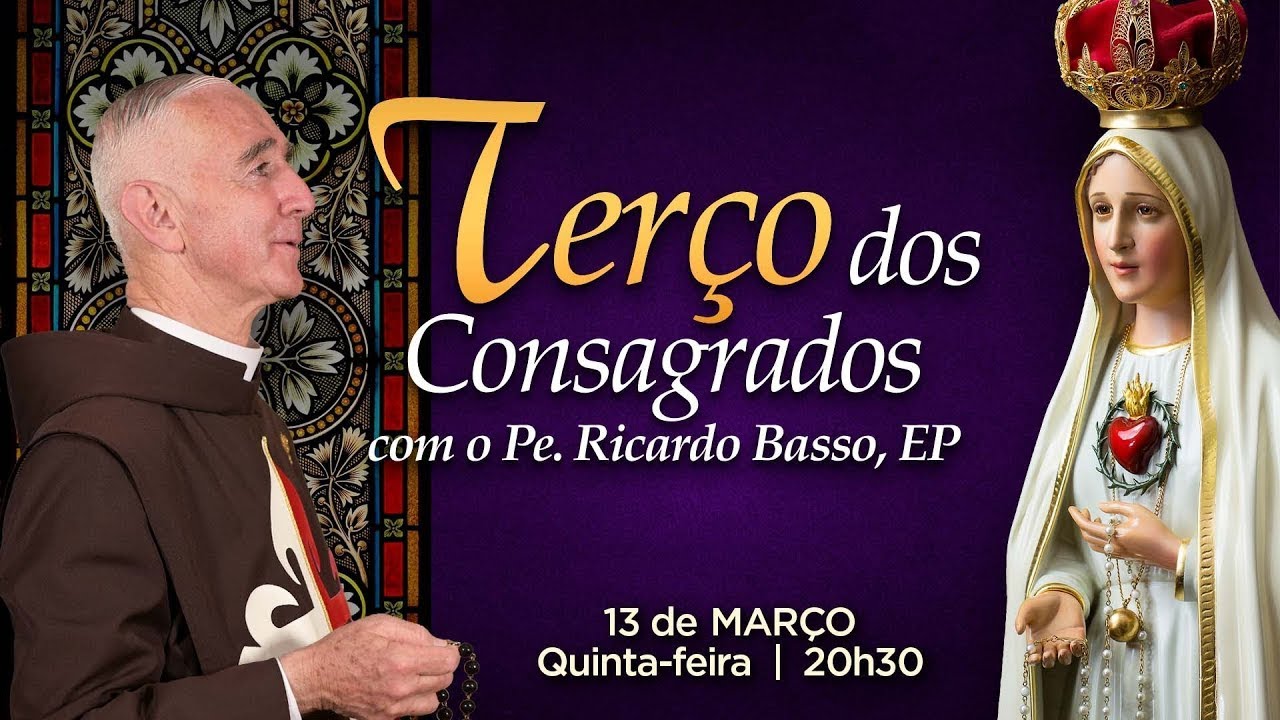Terço dos Consagrados | Pe. Ricardo Basso #172. Mistérios luminosos