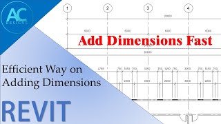 Efficient Way on Adding Dimensions in Revit | Revit Tutorial | Tips and Tricks