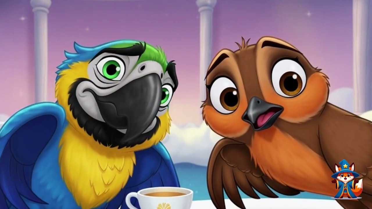 A Festa no Céu |Desenho Animado Infantil | Com Música!