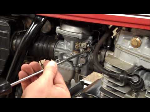 Pilot Air/Fuel Screw Adjustment Explained