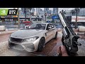 GTA 5 8k Resolution Rain Enhancement On RTX 4090 Volumetric Windy Rain Particles Effect