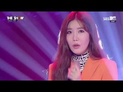 Lee Hae Ri Solo Debut Stage "Pattern" + "Hate That I Miss You" The Show (4/25/2017)