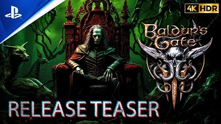 [4K HDR] Baldur’s Gate 3 - Release Teaser 60FPS | Larian Studios
