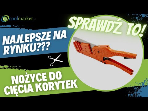 Nożyce do cięcia korytek | Szczypce do koryt - zdjęcie