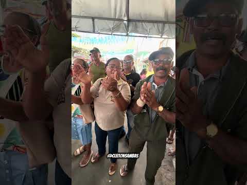 Samba Na Feira Livre Do Bravo(Serra Preta Bahia) Batuque Com João De Zota & João Batista 🎸🎶