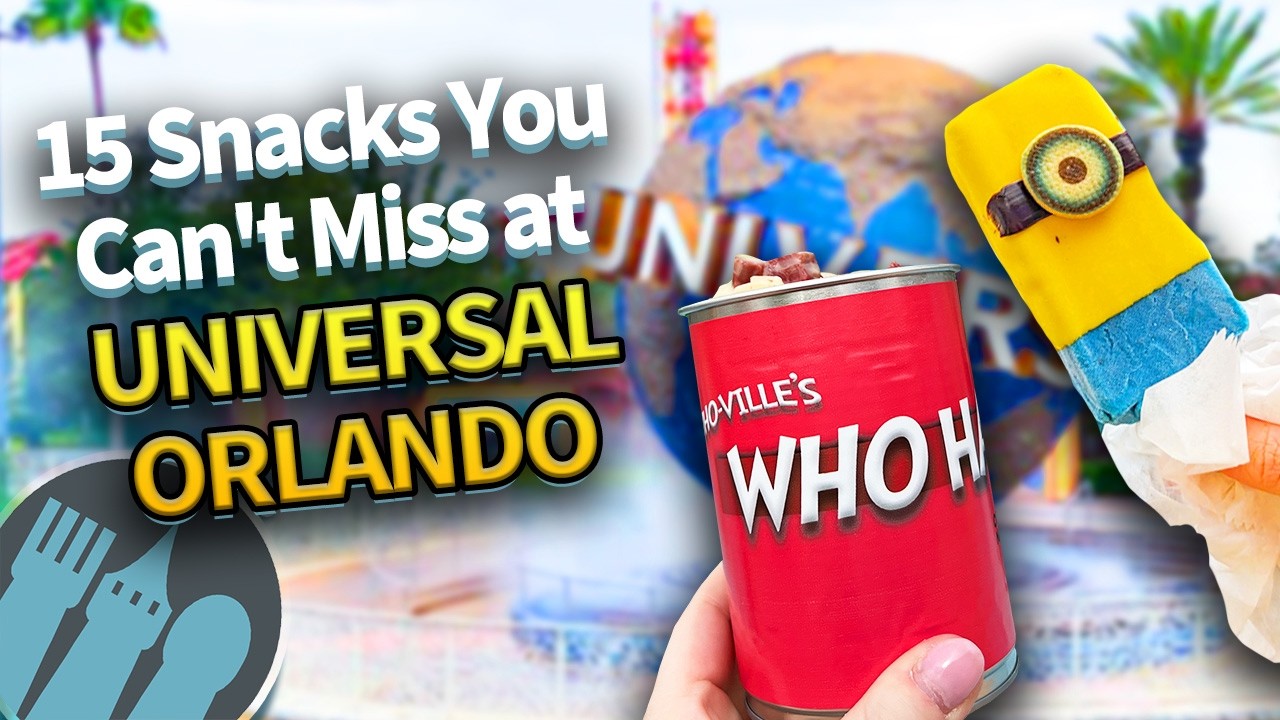 15 Snacks You Can't Miss at Universal Orlando