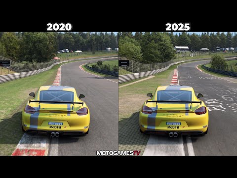 Automobilista 2 - Nurburgring Nordschleife Comparison - 2020 vs 2025