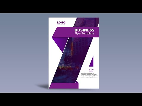 Easy Flyer Design Tutorial Creative A4 Flyer Design Photoshop CC Tutorial Vertex Graphic