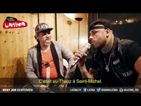 Nicky Jam - L'interview par Roberto du Latino Show