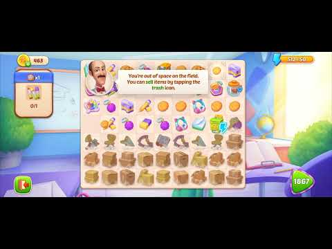 HOMESCAPES...MERGE MINI GAME