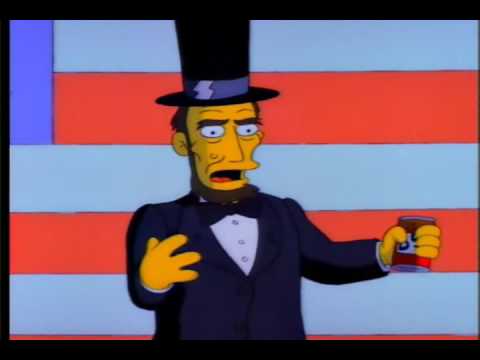 The Simpsons - Beer Hall of Presidents