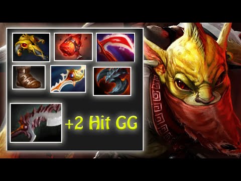 CANCER IS BACK 2HIT JINADA GG CARRY BOUNTY HUNTER Dota2 ProGameplay 7.25 Patch