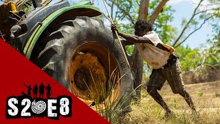 The boys are stopped by muddy river | Black As - Season 2 Episode 8