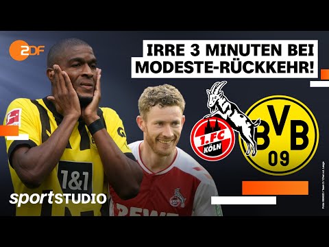 1. FC Köln – Borussia Dortmund Highlights | Bundesliga, 8. Spieltag 2022/23 | sportstudio