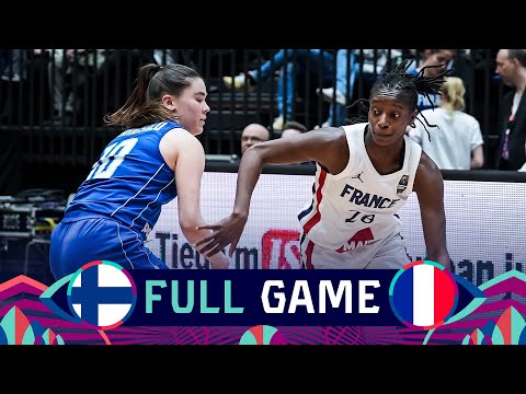 Finland v France | Full Basketball Game | FIBA Women's EuroBasket 2023 Qualifiers