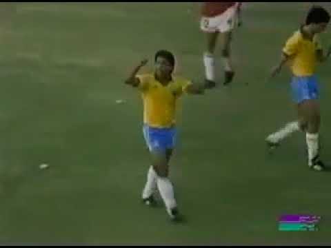 Romário (Brasil) - 30/07/1989 - Venezuela 0x4 Brasil - 1 gol