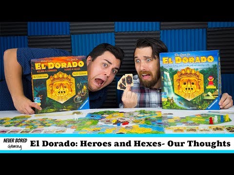 Never Bored Gaming - Our Thoughts (El Dorado: Heroes and Hexes)