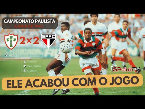 EMOÇÃO DO INÍCIO AO FIM I Portuguesa 2x2 São Paulo I Campeonato Paulista 1992