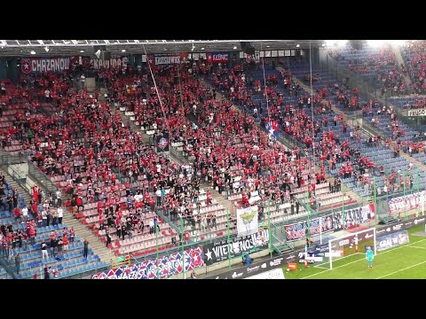 Doping kibiców Wisły Kraków na meczu z Pogonią Szczecin | 26.09.2021