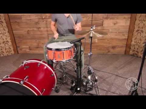 BRADY 14" X 6.5" JARRAH NATURAL SATIN BLOCK SNARE DRUM