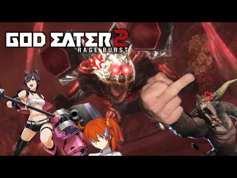 God Eater 2 Rage Burst: Rescuing Nana + Boss Fight Part 42