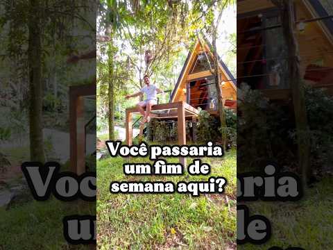 Esse chalé em me surpreendeu 😮📍Gaspar-SC