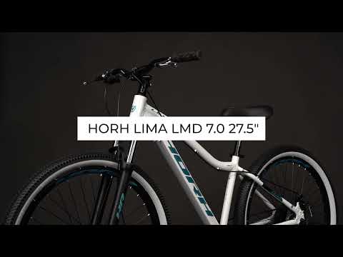 Велосипед HORH LIMA LMD 7.0 27.5" (2024) White-Turquoise-Black