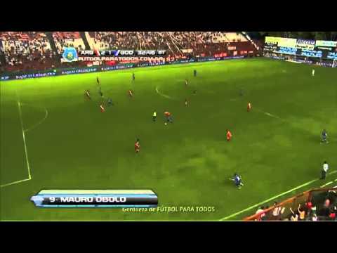 Gol de Óbolo-Argentinos 2-Godoy Cruz 1-Fecha 1-Torneo Final 2014