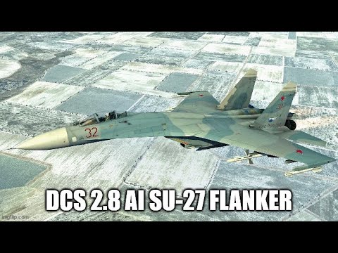 DCS: Rookie reviews the new AI: SU-27 Flanker