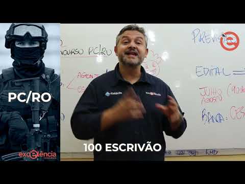 Preparados para o concurso do PC/RO (Edital sai ou não sai?)