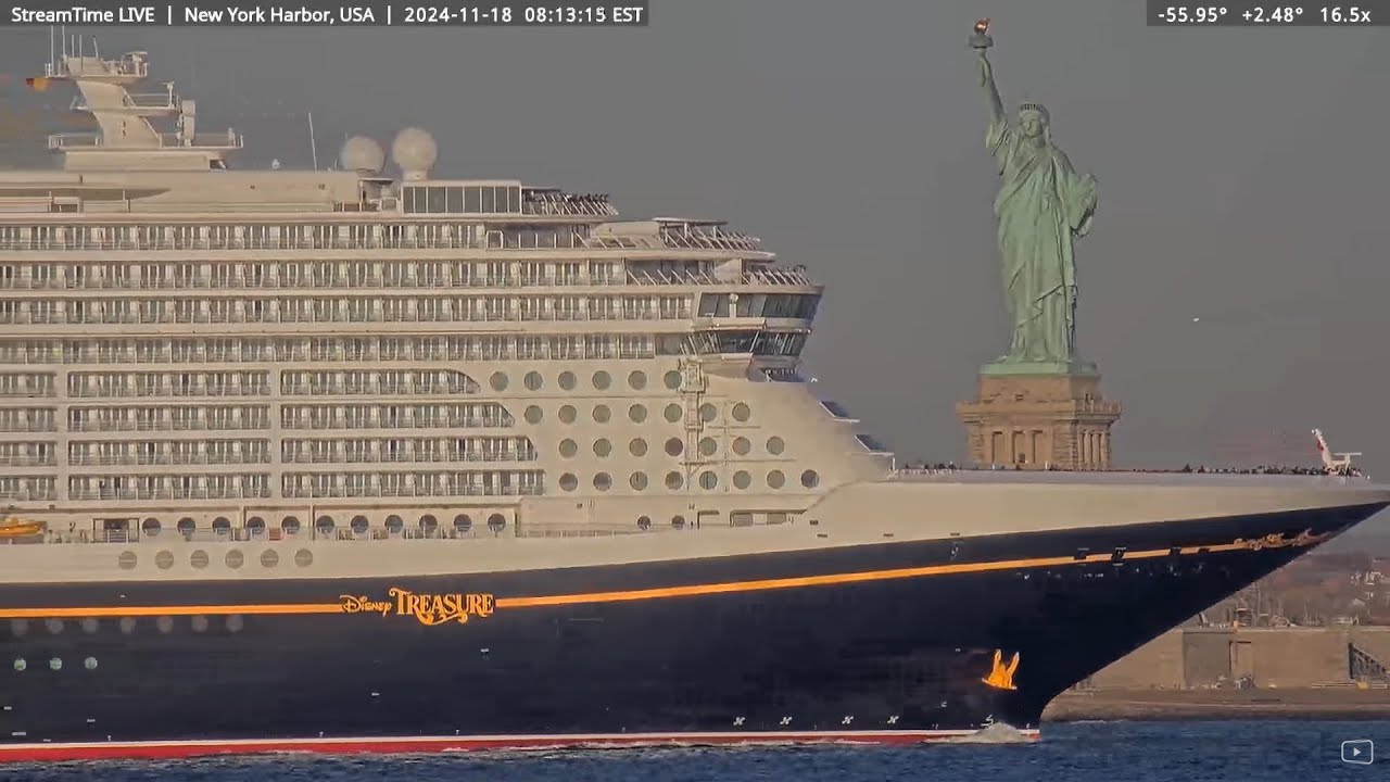 A magical morning at New York with the Disney Treasure! November 18, 2024