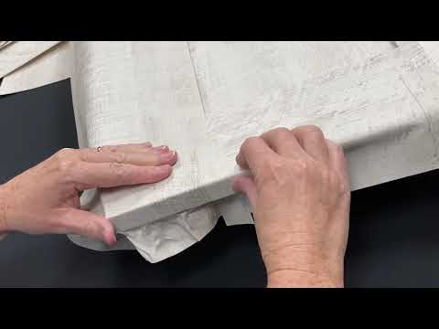 How to Wrap a Shaker Kitchen Door