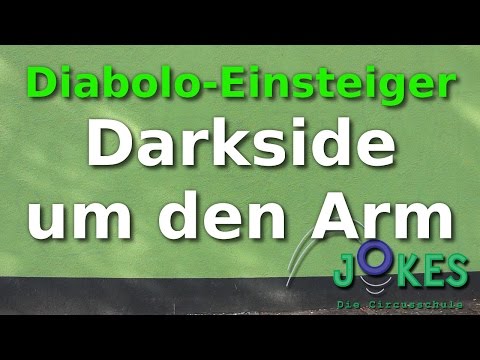 Diabolo Einsteiger 09 - Darkside um den Arm