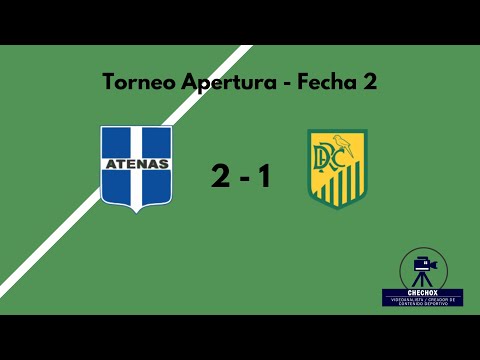 #LRFRC | Atenas (RC) 2 - 1 Deportivo (RC)  | Torneo Apertura 2024 | Fecha 1