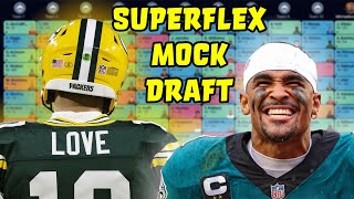 2024 Superflex Mock Draft | 2024 Fantasy Football
