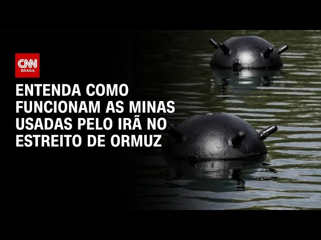 Estreito de Ormuz: Entenda tipos de minas navais usadas pelo Irã | LIVE CNN