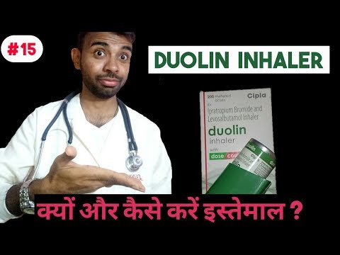 Dose counter cipla duolin inhaler