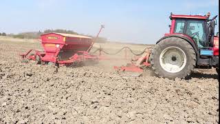 Holmsland maskinstation med Såmaskine ved Ringkøbing