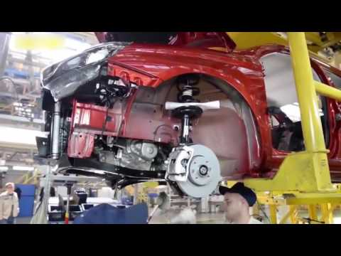2017 The production of LADA VESTA Производство Лада Веста   YouTube