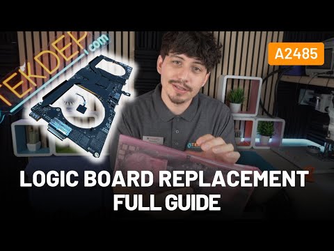 MacBook Pro 16" A2485 Logic Board Replacement | Full DIY Guide | 2021 Model (M1 Pro/Max)
