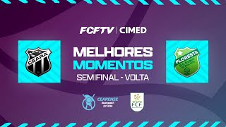 MELHORES MOMENTOS | CEARENSE SUPERBET 2026 | SEMIFINAL VOLTA | CEARÁ 4x0 FLORESTA