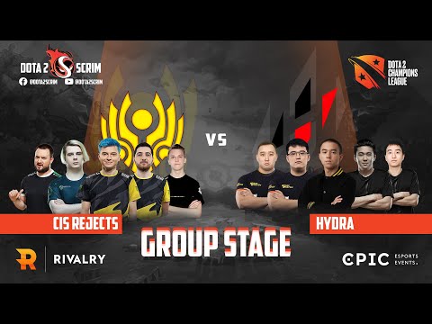CIS Rejects vs HYDRA - Winline Dota 2 Champions League S7 - Group Stage - B03