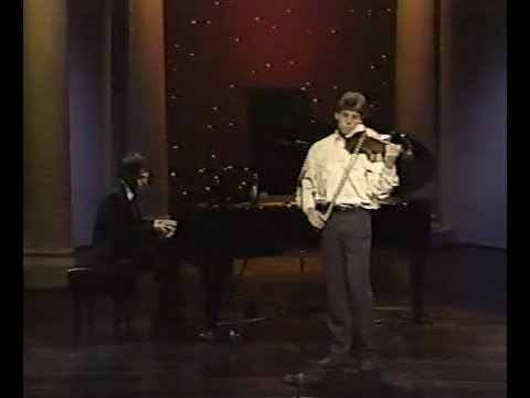 Tonight Show 1989 with Joshua Bell and Andrew DeGrado