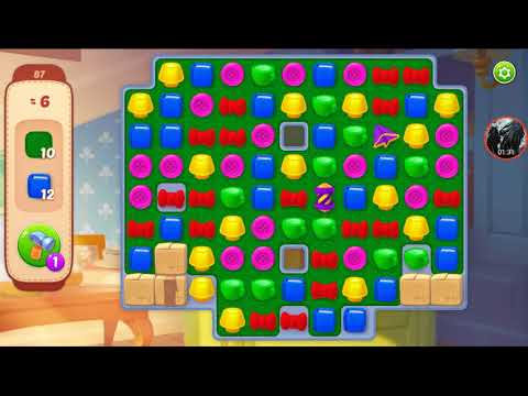 Homescapes level 87 walkthrough