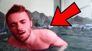 JAPANESE BATH WHICH BURNS Japan Vlog # 2 