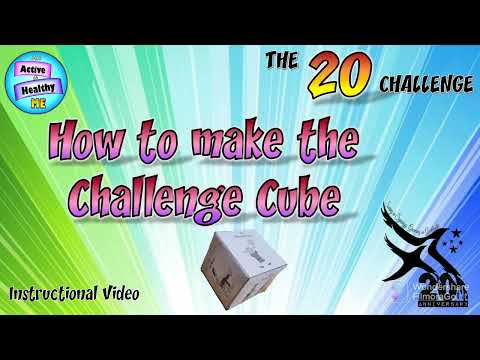 AHM The 20 Challenge: How to make the Challenge Cube