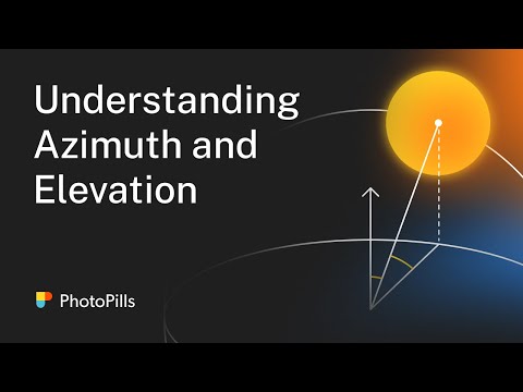 Understanding the Azimuth and the Elevation | Photography Planning