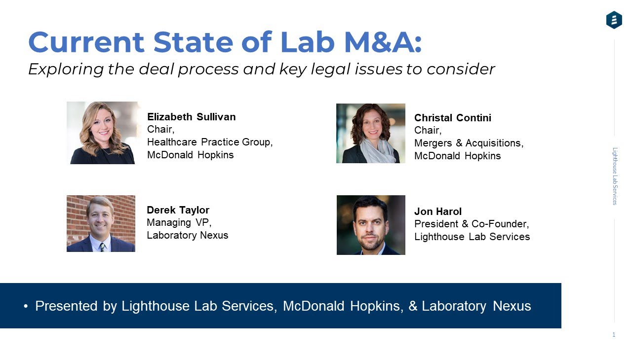 Due Diligence Steps When Buying or Selling a Laboratory